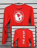 UFAF BJJ - Compression Shirt w/ White Logo